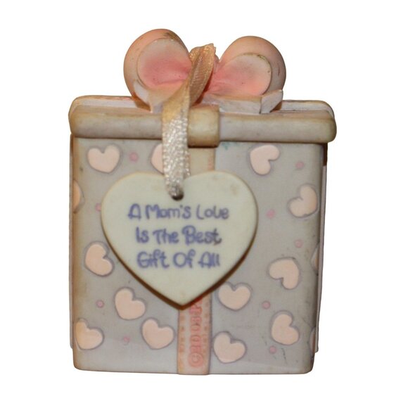 Vtg Precious Moments 2003 Trinket Box "A Moms Love Is The Best Gift Of All" - Picture 2 of 13